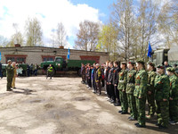 3 мая на территории ДОСААФ г. Тихвина