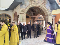 ветеранов боевых действий с представителями Тихвинской епархии