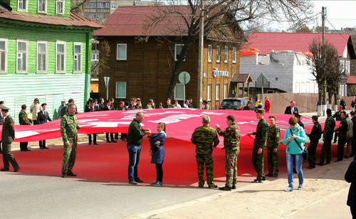 9 мая в Тихвине Ленинградская область